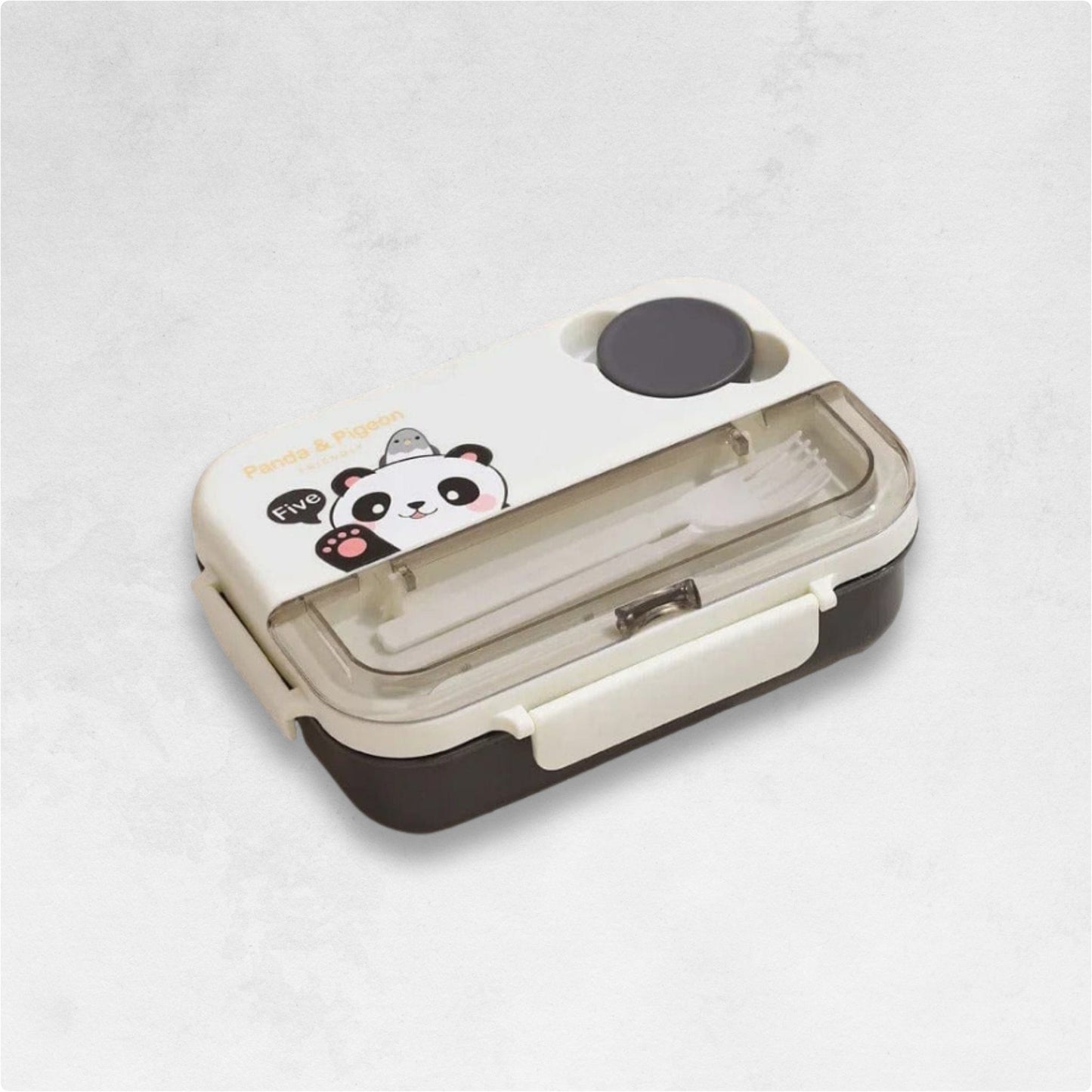 Bento Japonais Noir Panda
