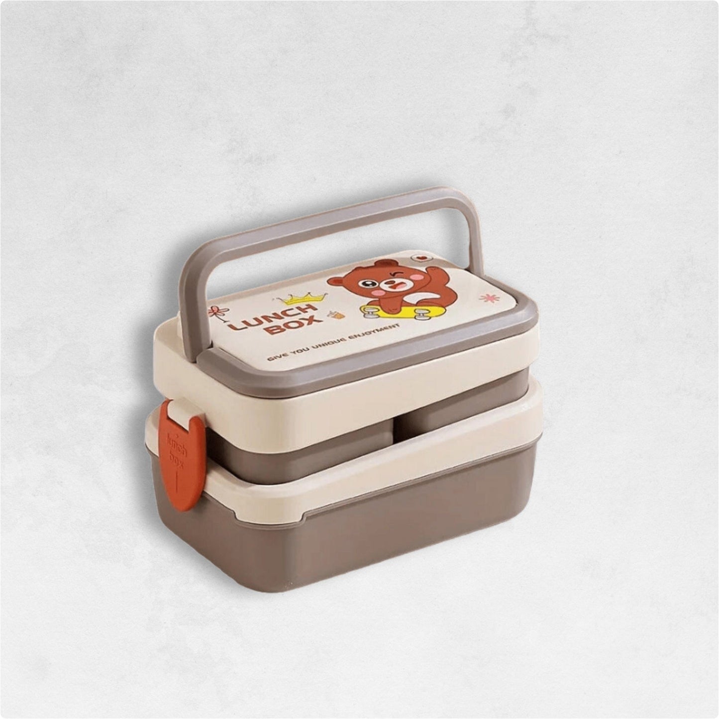 Boite Lunch Box Marron