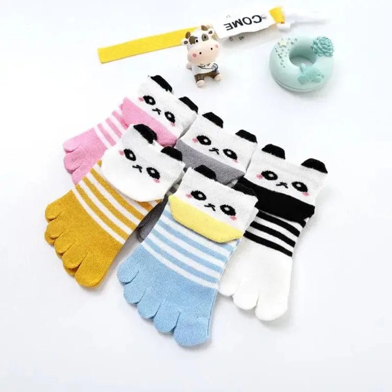 Chaussette Panda Rose