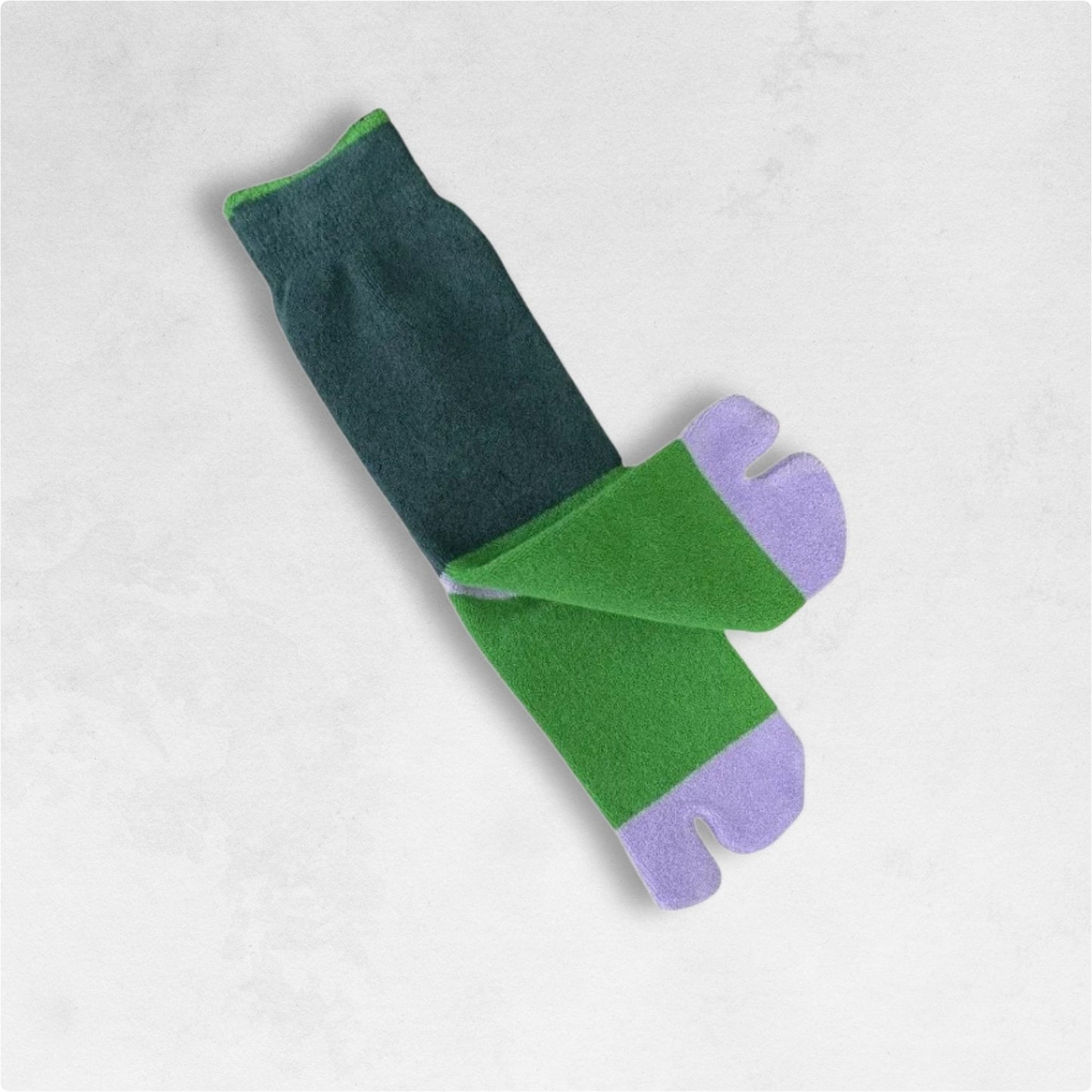 Chaussettes Tabi Verte