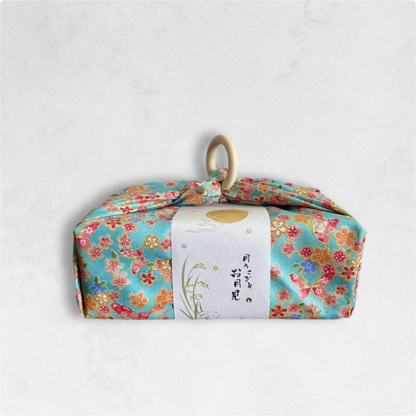 Furoshiki Cyan Papillon