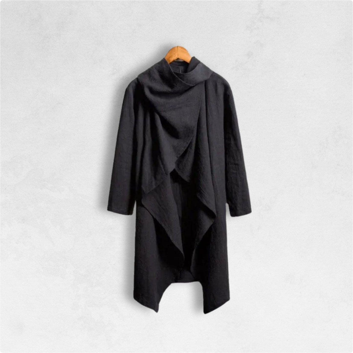 Haori Long Noir