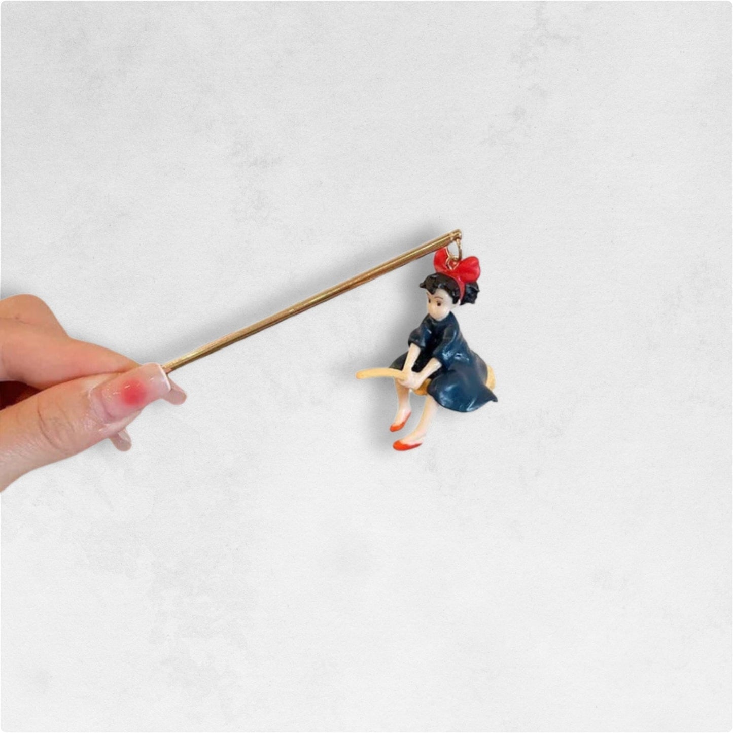 Kanzashi En Métal Petite Sorcière