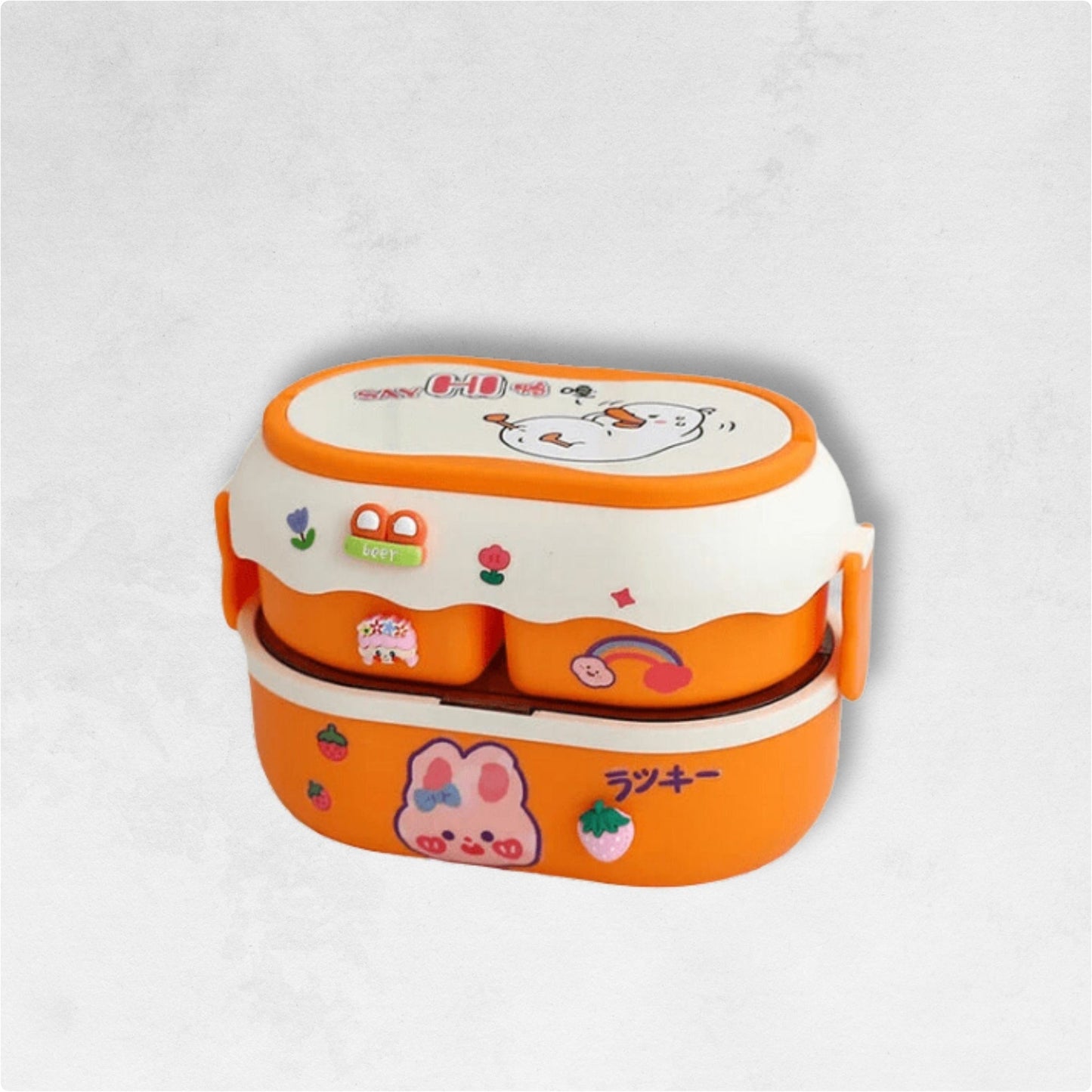 Lunch Box Micro-Ondable Orange