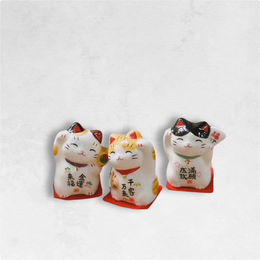 Maneki Neko | Lot de 3