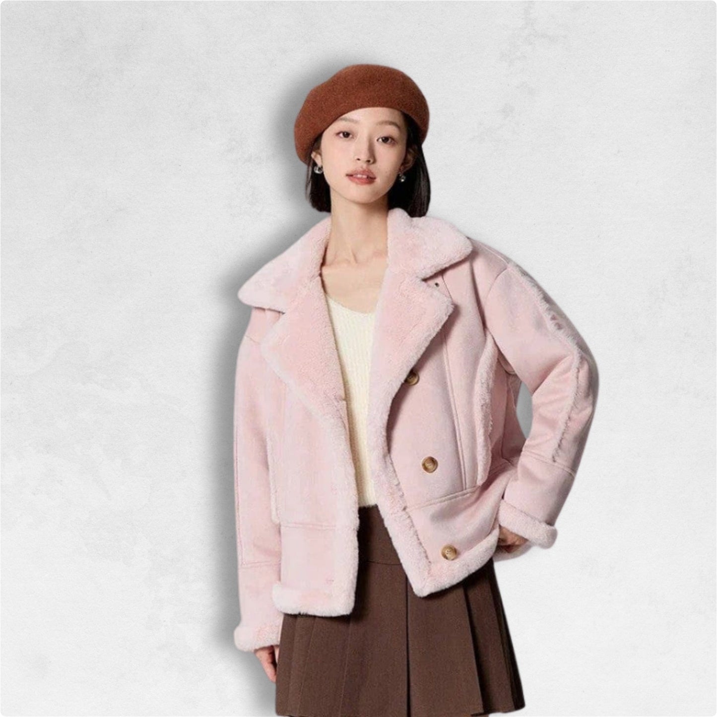 Manteau Japonais Rose