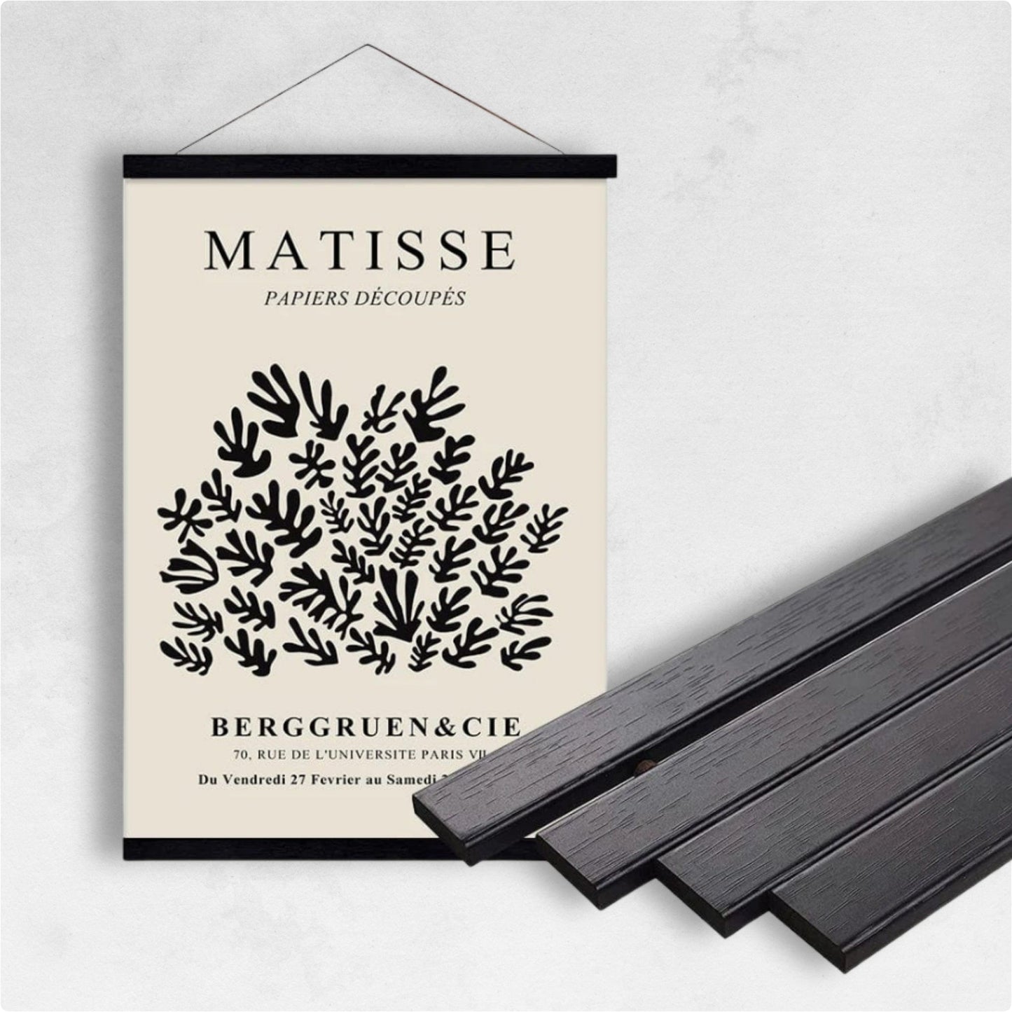 Porte affiche Magnétique | 4 Couleurs