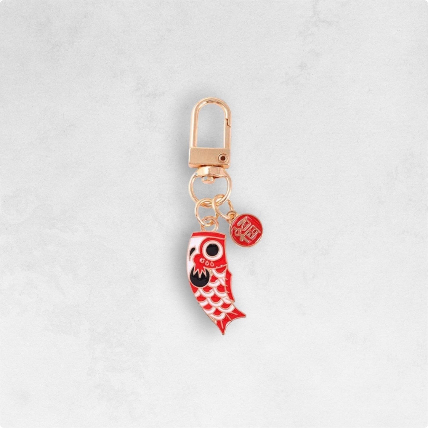 Porte Cle Koinobori Rouge