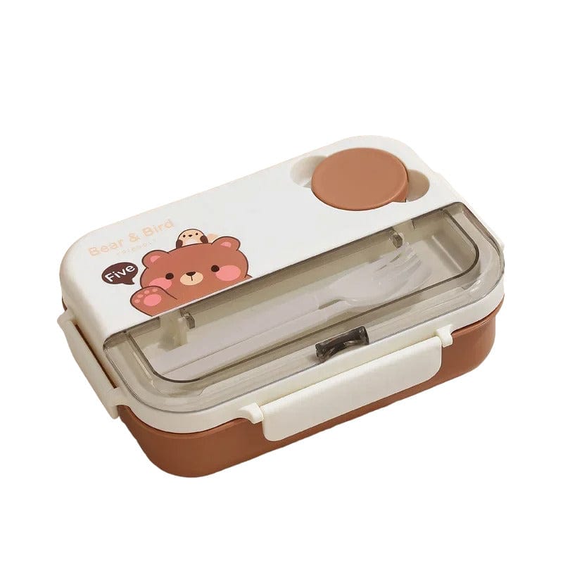 Bento Japonais Marron Ourson