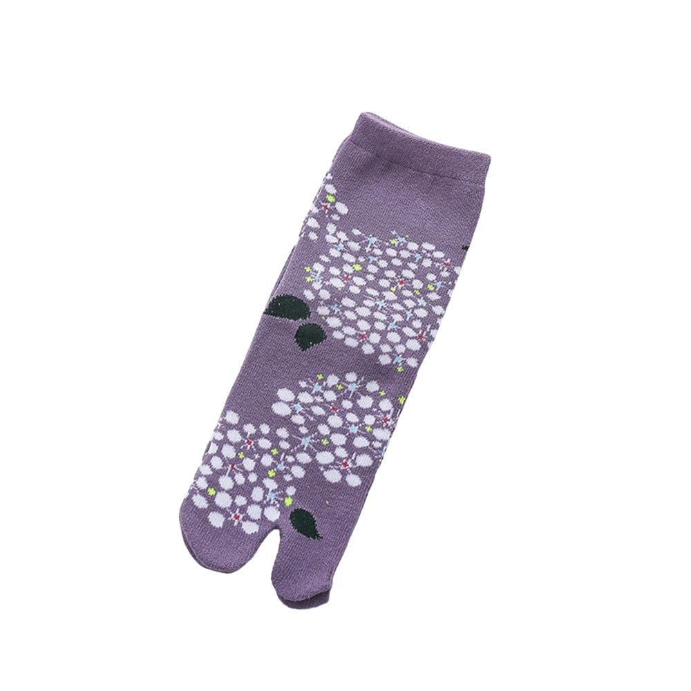 Chaussettes Japonaises Tabi Violette