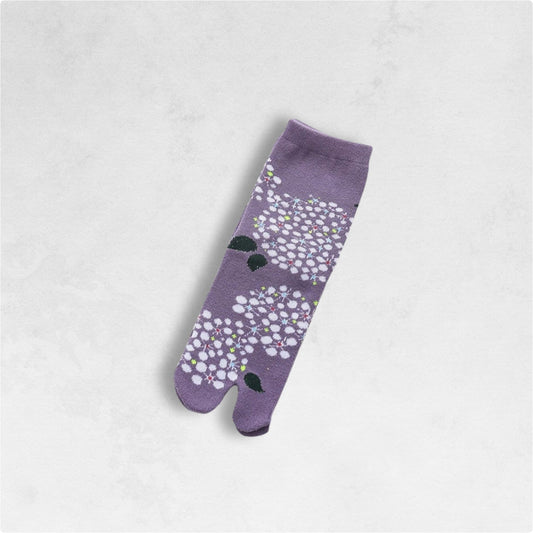 Chaussettes Japonaises Tabi Violette