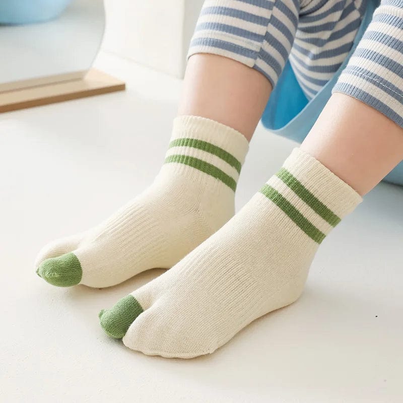 Chaussettes Tabi Enfant Blanche