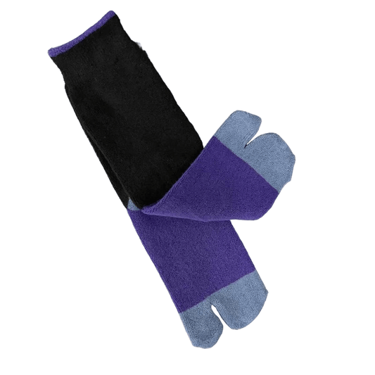 Chaussettes Tabi Noir Bleu