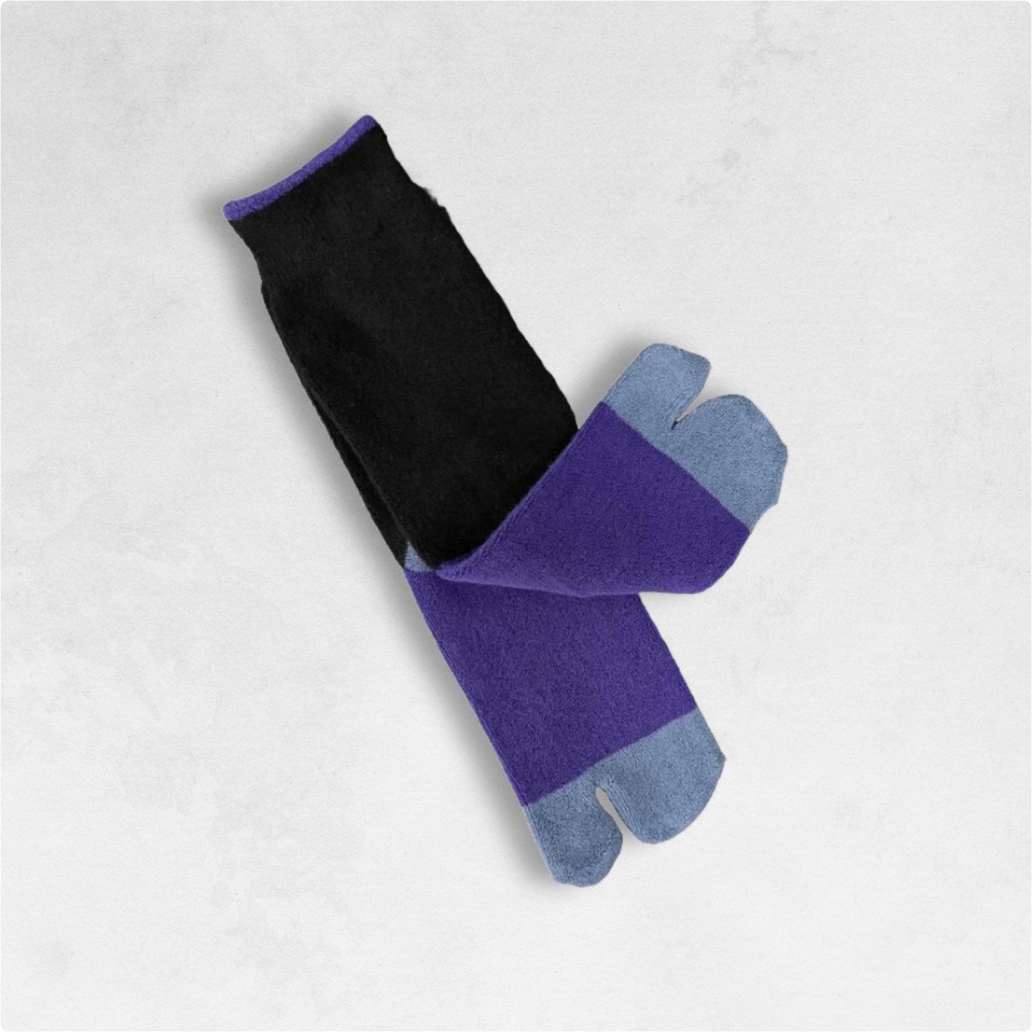 Chaussettes Tabi Noir Bleu