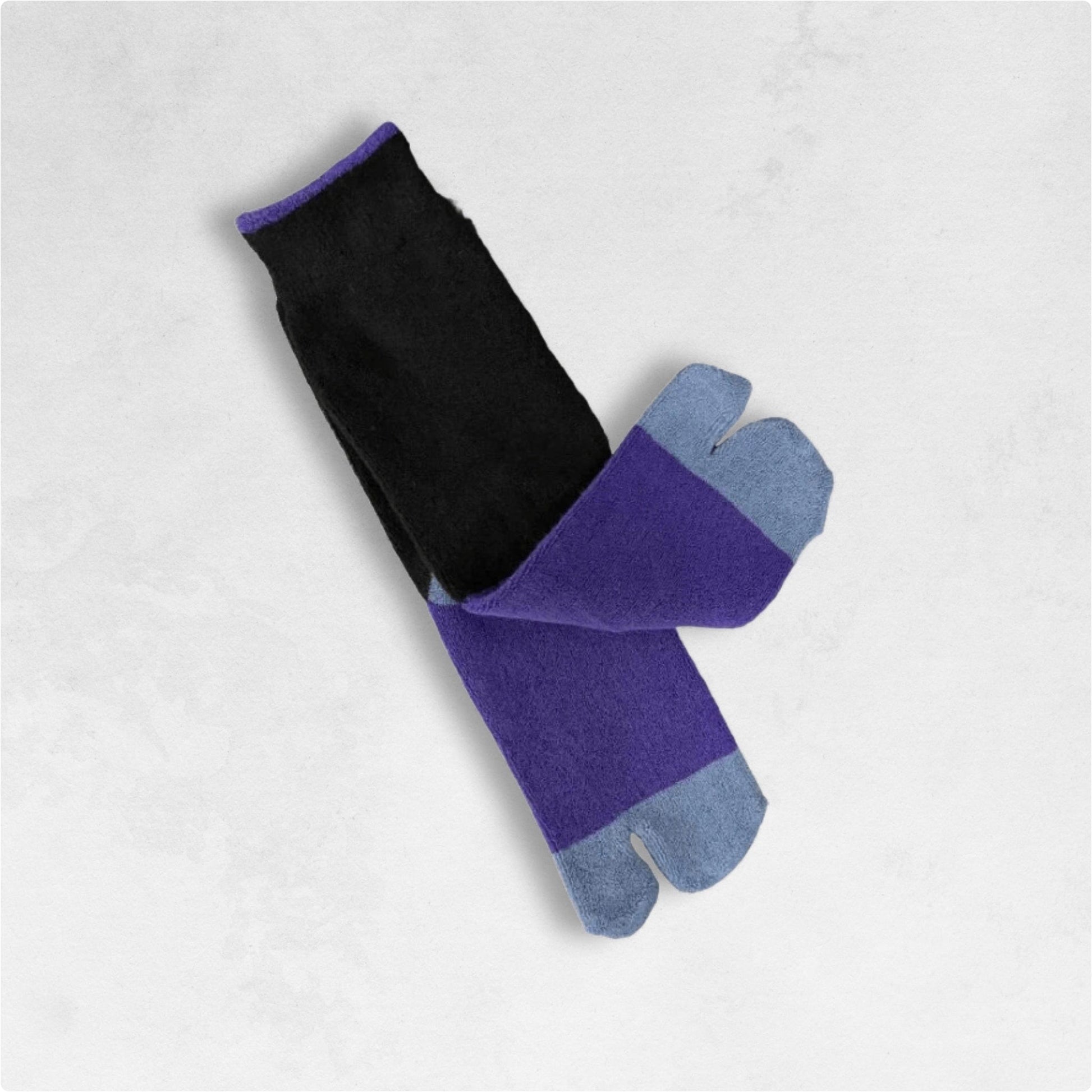 Chaussettes Tabi Noir Bleu