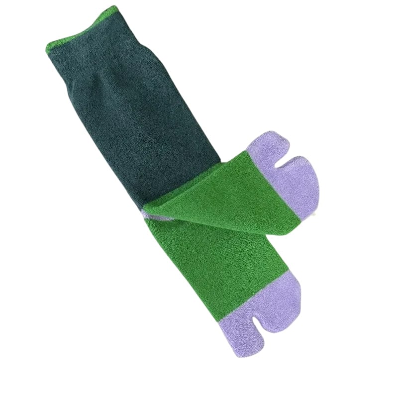 Chaussettes Tabi Verte