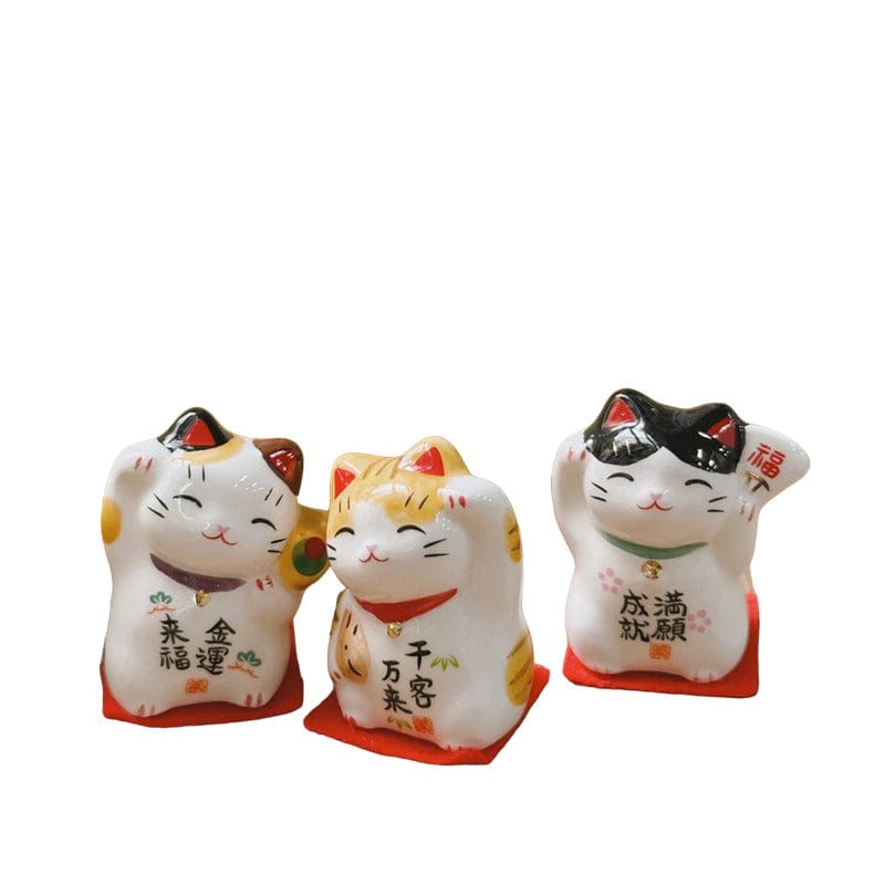 Maneki Neko | Lot de 3