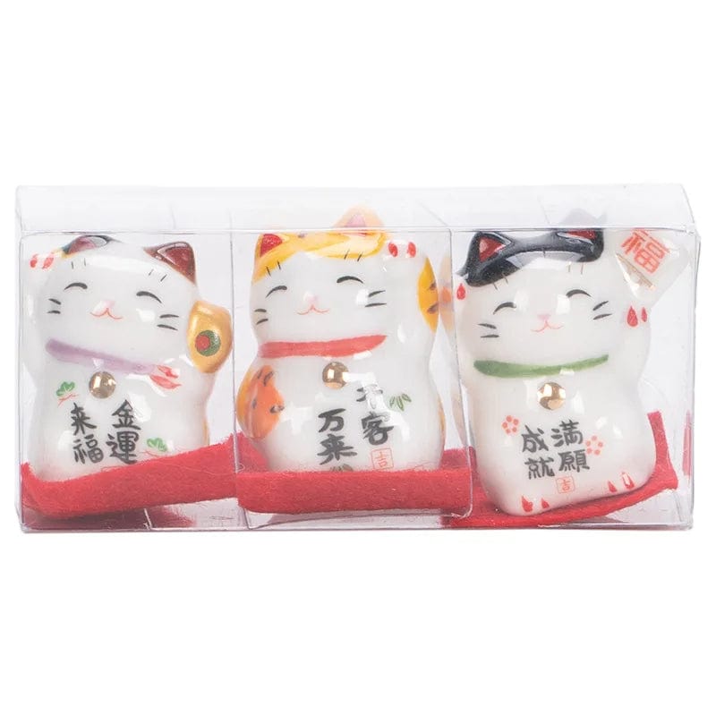 Maneki Neko | Lot de 3